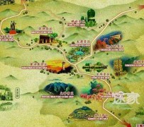 如东景点地图(长沙景点地图)